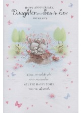 Happy Anniversary, Daughter And Son-in-Law With Love